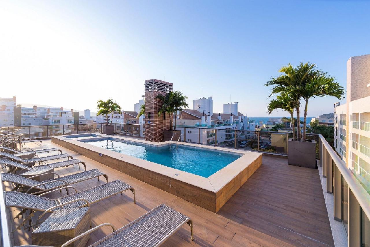 Porto Madero 303 - Apartamento No Centro De Bombinhas - Rooftop Com Piscina E Academia - A Poucos Metros Da Praia - エクステリア 写真