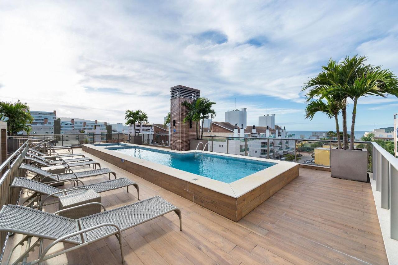 Porto Madero 303 - Apartamento No Centro De Bombinhas - Rooftop Com Piscina E Academia - A Poucos Metros Da Praia - エクステリア 写真